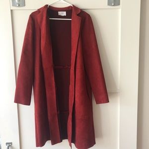 Red Trench Coat